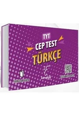 Karekök Yayınları TYT Türkçe Cep Test - 1