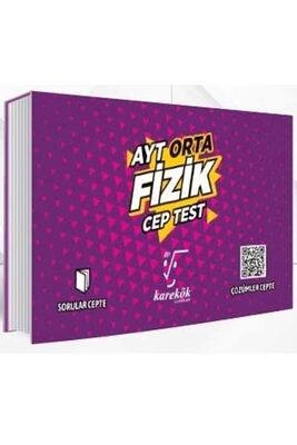 Karekök Yayınları AYT Fizik Orta Cep Test - 1