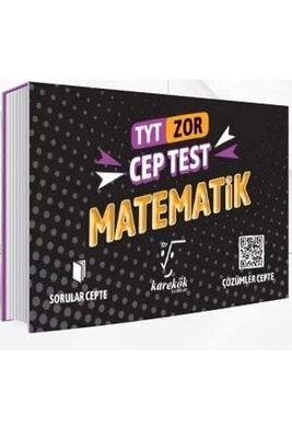 Karekök Yayınları TYT Matematik Zor Cep Test - 1