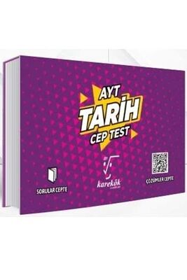 Karekök Yayınları AYT Tarih Cep Test - 1