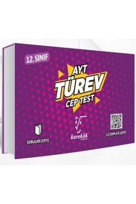 Karekök Yayınları AYT Türev Cep Test - 1