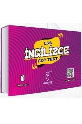 Karekök Yayınları 8. Sınıf LGS İngilizce Cep Test - 1