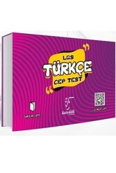 Karekök Yayınları 8. Sınıf LGS Türkçe Cep Test - Karekök Yayınları