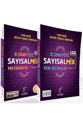 Karekök Yayınları 8. Sınıf LGS SayısalMix Matematik ve Fen Bilimleri - 1