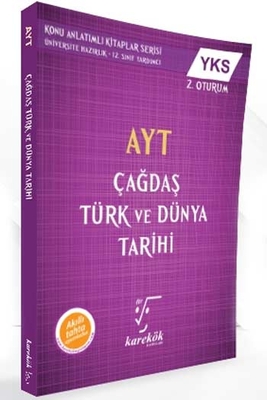 Karekök Yayınları AYT Çağdaş Türk ve Dünya Tarihi - 1