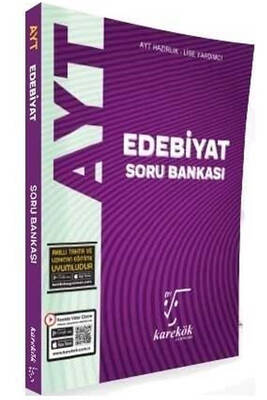 Karekök Yayınları AYT Edebiyat Soru Bankası - 1