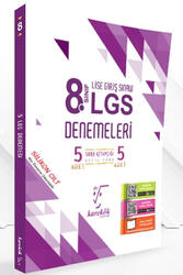 Karekök Yayınları - Karekök Yayınları 8. Sınıf LGS 5 Deneme