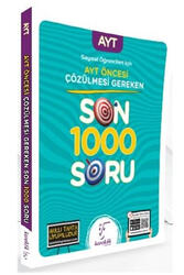 Karekök Yayınları - Karekök Yayınları 2021 Sözel Öğrencileri İçin AYT Öncesi Çözülmesi Gereken Son 1000 Soru
