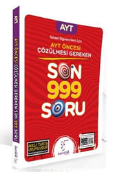 Karekök Yayınları - Karekök Yayınları 2021 Sözel Öğrencileri İçin AYT Öncesi Çözülmesi Gereken Son 999 Soru