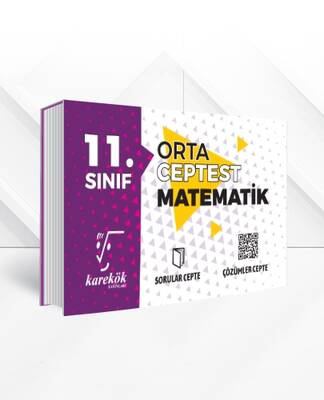 Karekök Yayınları 11. Sınıf Matematik Orta Cep Test - 1