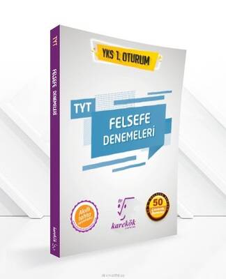 TYT Felsefe 50 Çözümlü Deneme Karekök Yayınları - 1