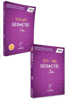 Karekök Yayınları YKS TYT Geometri Konu Anlatımı 1. ve 2. Kitap Seti - 1