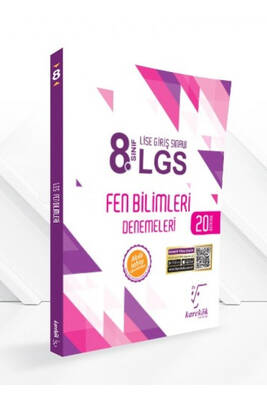 Karekök Yayınları 8. Sınıf LGS Fen Bilimleri 20 li Deneme - 1