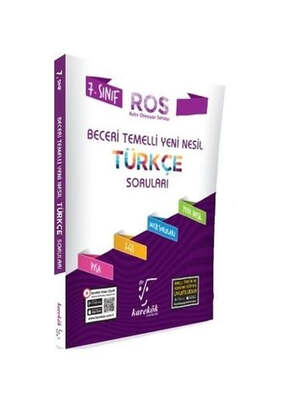 Karekök Yayınları 2022 7.Sınıf Beceri Temelli Yeni Nesil Türkçe Soruları - 1