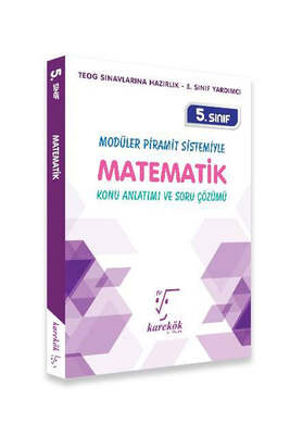 Karekök Yayınları 5. Sınıf Matematik Konu Anlatımlı Kitap - 1