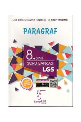 Karekök Yayınları 8. Sınıf LGS Paragraf Soru Bankası - 1