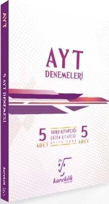 Karekök Yayınları AYT 5li Denemeleri - 1