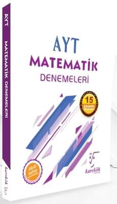 Karekök Yayınları AYT Matematik 15 Çözümlü Deneme - 1