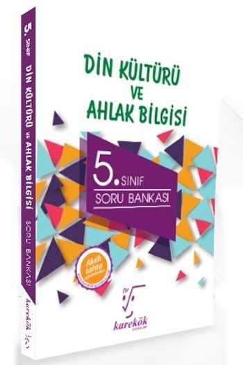 Karekök Yayınları 5. Sınıf Din Kültürü ve Ahlak Bilgisi Soru Bankası