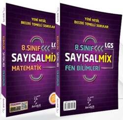 Karekök Yayınları - Karekök Yayınları 8. Sınıf LGS Sayısal Mix Matematik ve Fen Bilimleri
