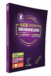 Karekök Yayınları - Karekök 8. Sınıf LGS 12 Li Deneme Seti