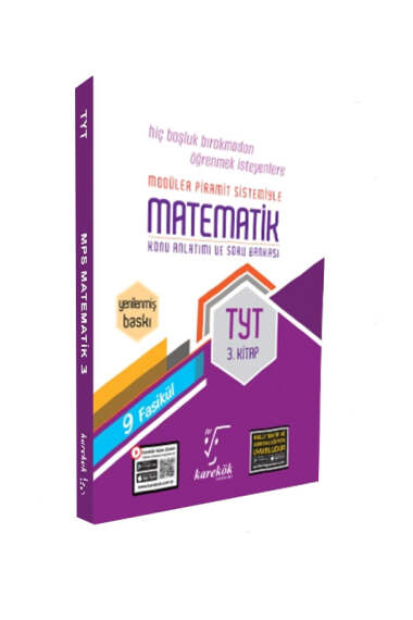 Karekök Yayınları 2024 TYT Matematik Konu Anlatımı ve Soru Bankası 3. Kitap - 1