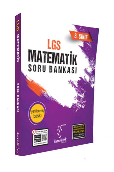 Karekök Yayınları 2024 LGS 8.Sınıf Matematik Soru Bankası - 1