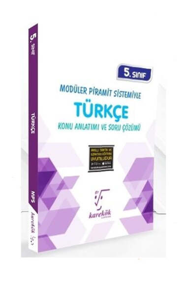 Karekök Yayınları 5.Sınıf Türkçe Konu Anlatımı ve Soru Çözümü (MPS) - 1