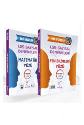 Karekök Yayınları 2025 8.Sınıf LGS İki Yüzlü Sayısal Denemeleri (Matematik-Fen Bilimleri) - Karekök Yayınları
