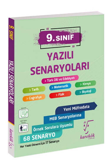 Karekök Yayınları 9. Sınıf Yazılı Senaryoları - 1