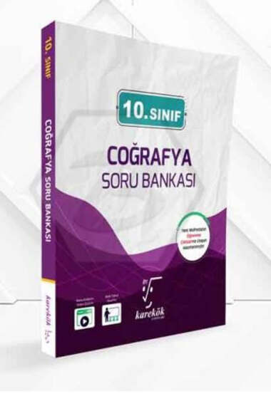 Karekök Yayınları 10.Sınıf Coğrafya Soru Bankası - 1