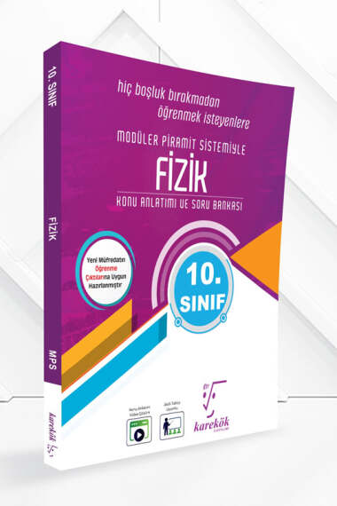 Karekök Yayınları 10.Sınıf Fizik Konu Anlatımı ve Soru Bankası - 1