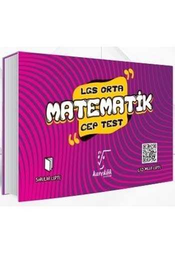 Karekök Yayınları 8. Sınıf LGS Matematik Orta Cep Test