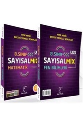 Karekök Yayınları - Karekök Yayınları 8. Sınıf LGS SayısalMix Matematik ve Fen Bilimleri