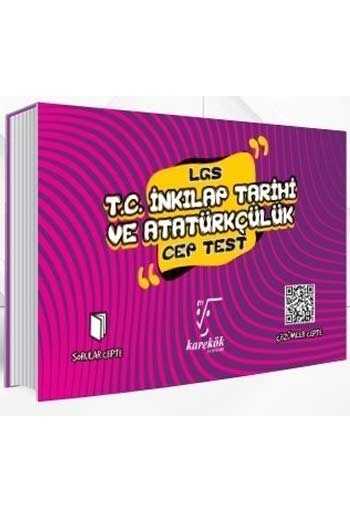 Karekök Yayınları 8. Sınıf LGS T.C. İnkılap Tarihi ve Atatürkçülük Cep Test