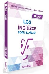 Karekök Yayınları - Karekök Yayınları 8.Sınıf LGS İngilizce Soru Bankası