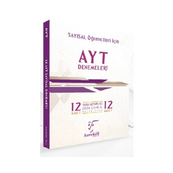 Karekök Yayınları - Karekök Yayınları AYT Sayısal 12 li Denemeleri