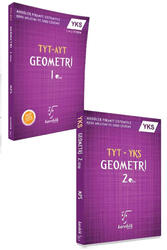 Karekök Yayınları - Karekök Yayınları YKS TYT Geometri Konu Anlatımı 1. ve 2. Kitap Seti