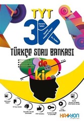 Katyon Yayınları - Katyon Yayınları TYT 3K Türkçe Soru Bankası