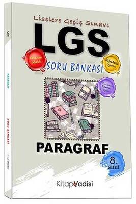 Kitap Vadisi Yayınları 8. Sınıf LGS Paragraf Soru Bankası - 1