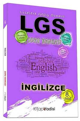 Kitap Vadisi Yayınları 8. Sınıf LGS İngilizce Soru Bankası - 1