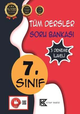 Kitap Vadisi Yayınları 7. Sınıf Tüm Dersler Soru Bankası - 1