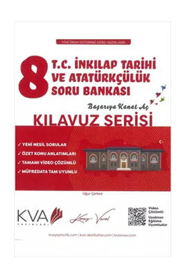 Koray Varol Akademi 8. Sınıf T.C. İnkılap Tarihi ve Atatürkçülük Kılavuz Soru Bankası - 1