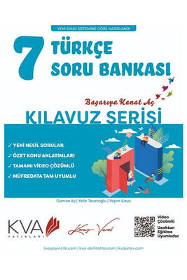 Koray Varol Akademi 7. Sınıf Türkçe Kılavuz Soru Bankası - 1