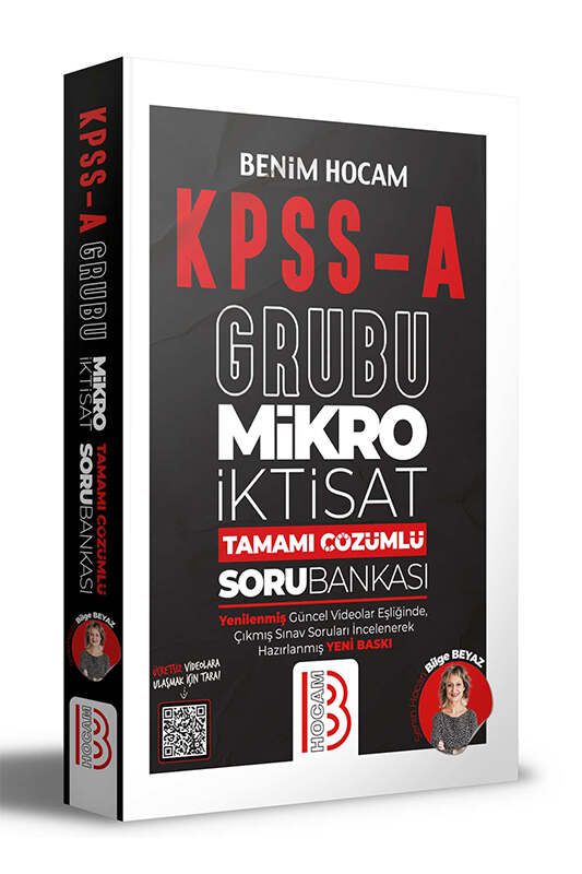 Benim Hocam Yayınları KPSS A Mikro İktisat Tamamı Çözümlü Soru Bankası 