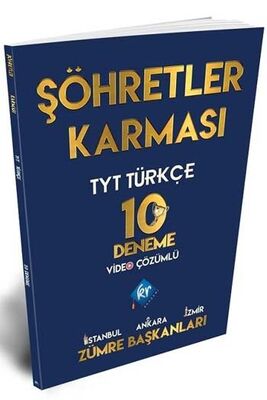 ​KR Akademi TYT Türkçe Şöhretler Karması Video Çözümlü 10 Deneme - 1
