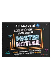 KR Akademi - KR Akademi 2023 LGS 1. Dönem Sözel Bölüm Poster Notlar