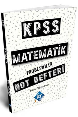 KR Akademi 2021 KPSS Matematik Problemler Not Defteri - 1