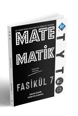 KR Akademi TYT Matematik El Yazısı Konu Anlatım 7. Fasikül - 1