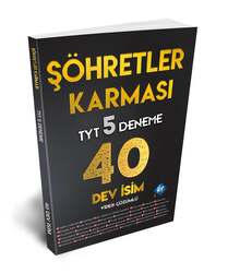 KR Akademi - KR Akademi Yayınları 2022 TYT Şöhretler Karması 5 Deneme